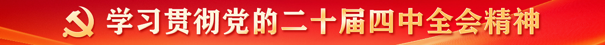 学习贯彻党的二十届四中全会精神